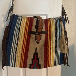 Large Horse blanket hand bag